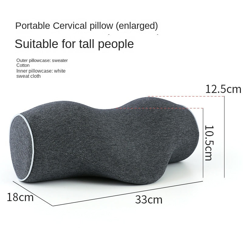 Cervical Pillow For Neck Protection Reverse Arch Traction Pillow Pure Cotton Sleeve 5