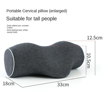 Cervical Pillow For Neck Protection Reverse Arch Traction Pillow Pure Cotton Sleeve 5