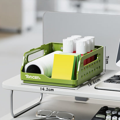 DIY Foldable Desktop Bookshelf Storage Box Pegboard Notebook Organizer Rack Office File Holder Desk