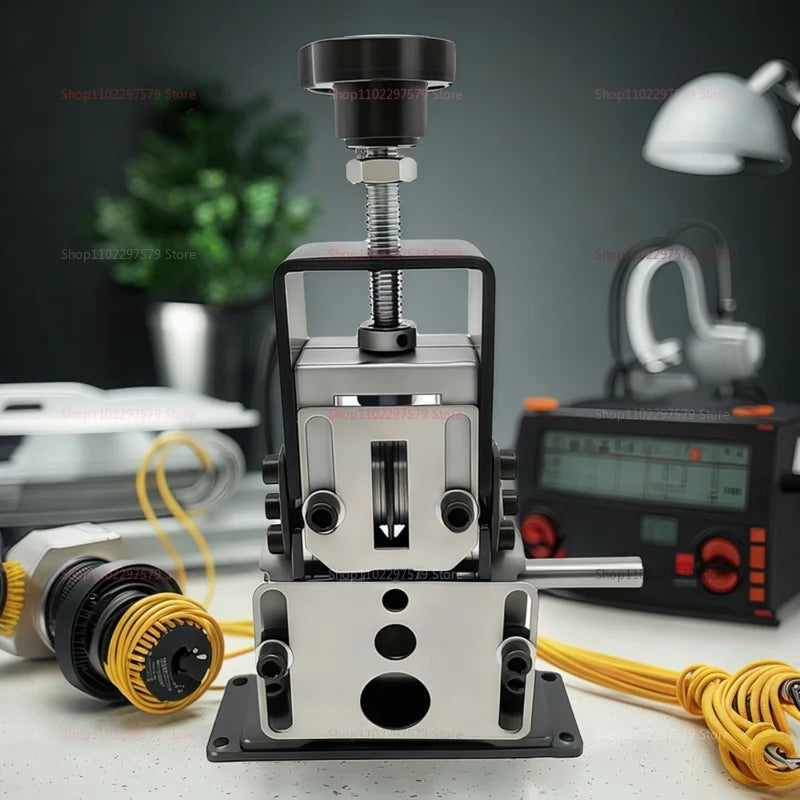 Portable Wire Stripper Tool, Manual and Drill Powered Copper Scrap Wire Cutter, Heavy Duty Electric Peeling Tool