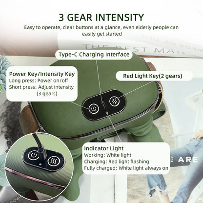 Wireless Bionic Finger Neck Massager For Cervical And Shoulder Relief Kneading Trapezius Massage Sh 5