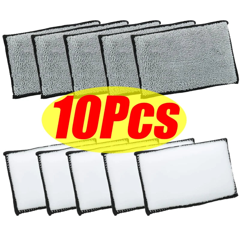 Microfiber Towel For Car Leather Cleaning Soft Double Side Scrubbing Sponge Auto Detailing Wax Spon 5