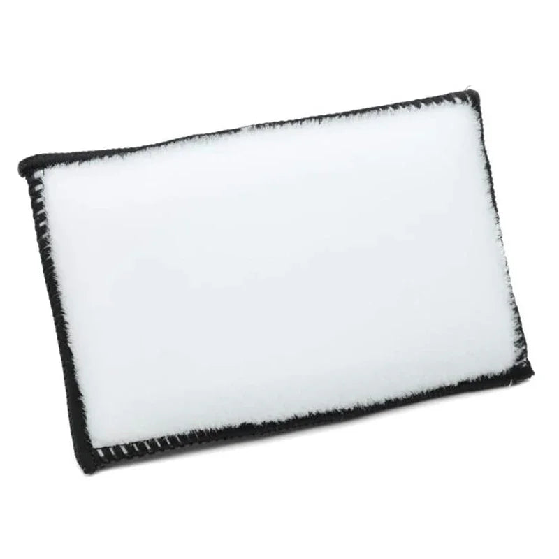 Microfiber Towel For Car Leather Cleaning Soft Double Side Scrubbing Sponge Auto Detailing Wax Spon 4