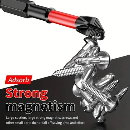 Magnetic Impact Screwdriver Bit Set With Non Slip Design 1