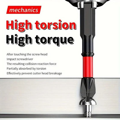 Magnetic Impact Screwdriver Bit Set With Non Slip Design 4