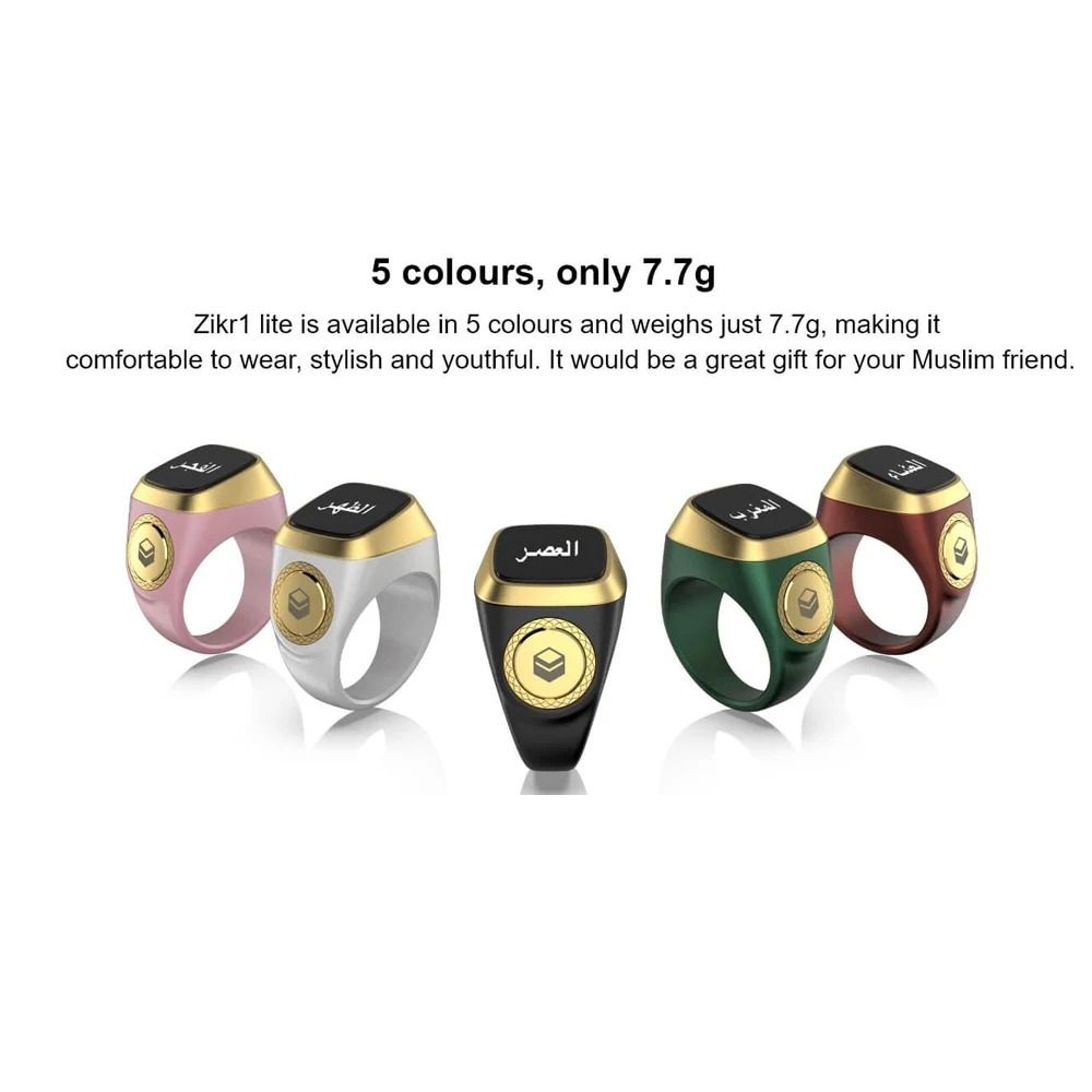 Smart Tasbih Digital Counter With Prayer Time Display And Vibration Reminder 3