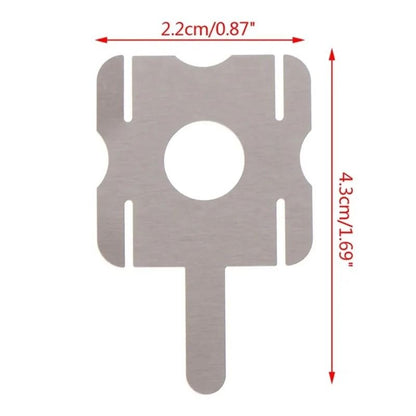 U Shaped Nickel Sheets For 4S Lithium Battery Pack Welding 50 Piece Set 3