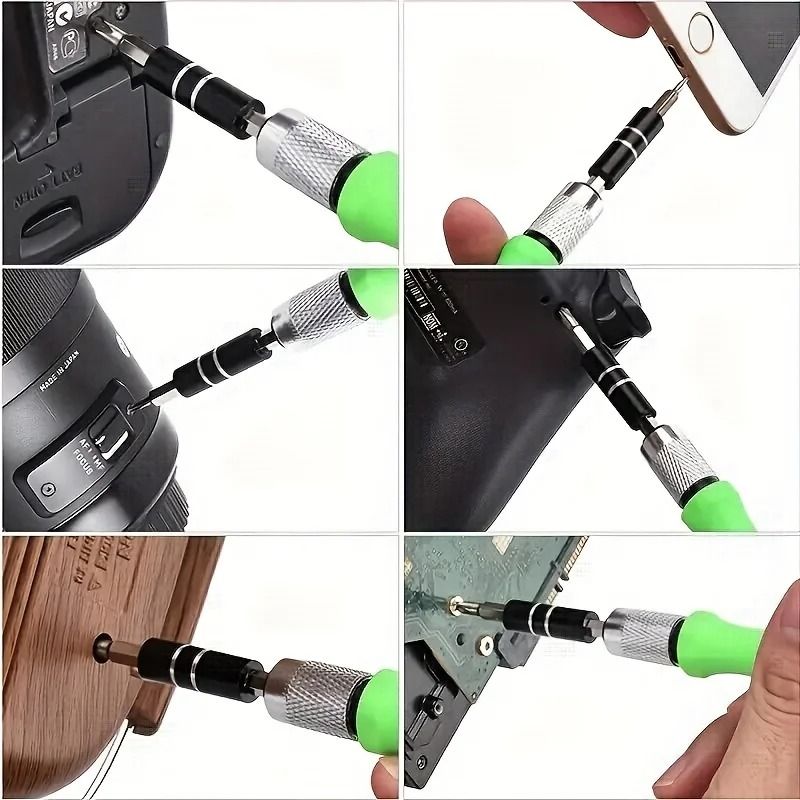 Portable Precision Screwdriver Set With Magnetic Tips 3
