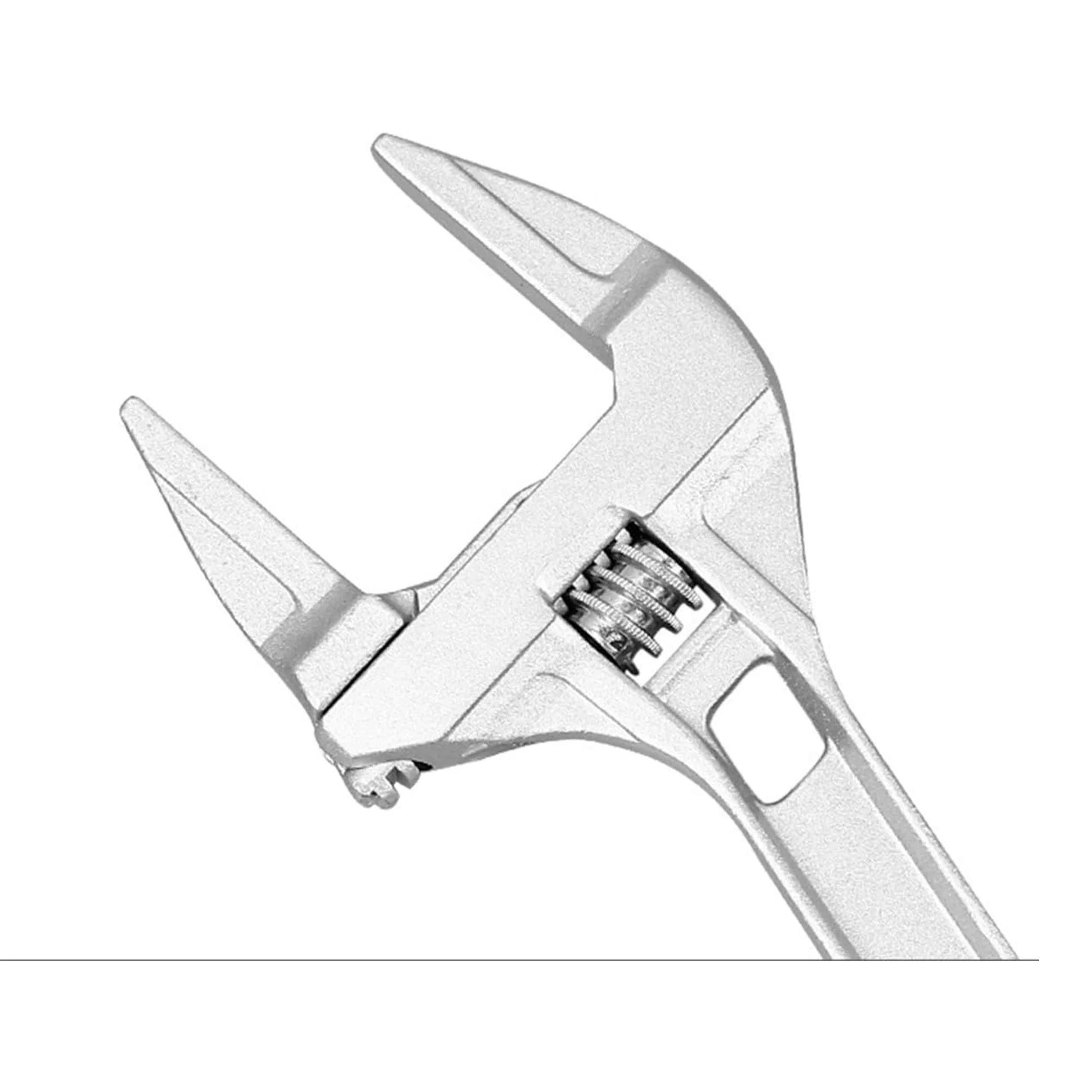 Adjustable Aluminum Alloy Bathroom Wrench  Multifunction Universal Spanner For Pipe Nut  Screw Remo 3