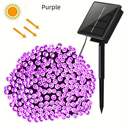 Twinkle Fairy Lights For Xmas Solar Powered LED Garden Decoration 8
