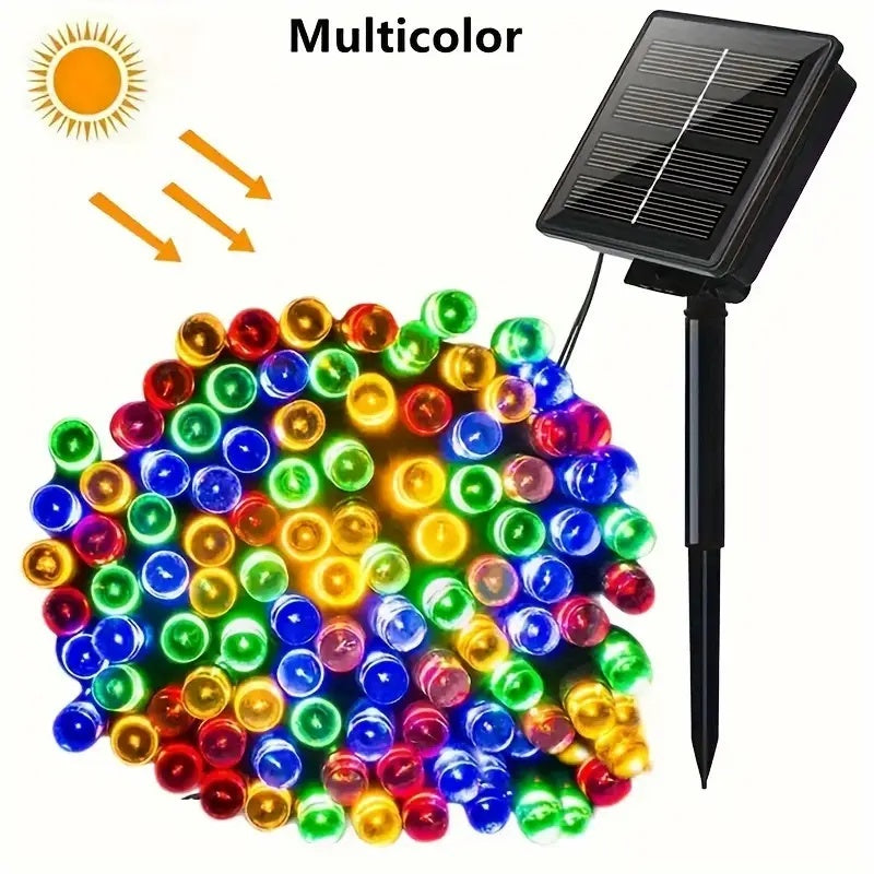 Twinkle Fairy Lights For Xmas Solar Powered LED Garden Decoration 7