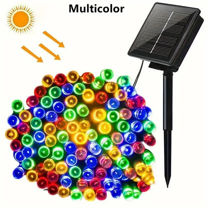 Twinkle Fairy Lights For Xmas Solar Powered LED Garden Decoration 7