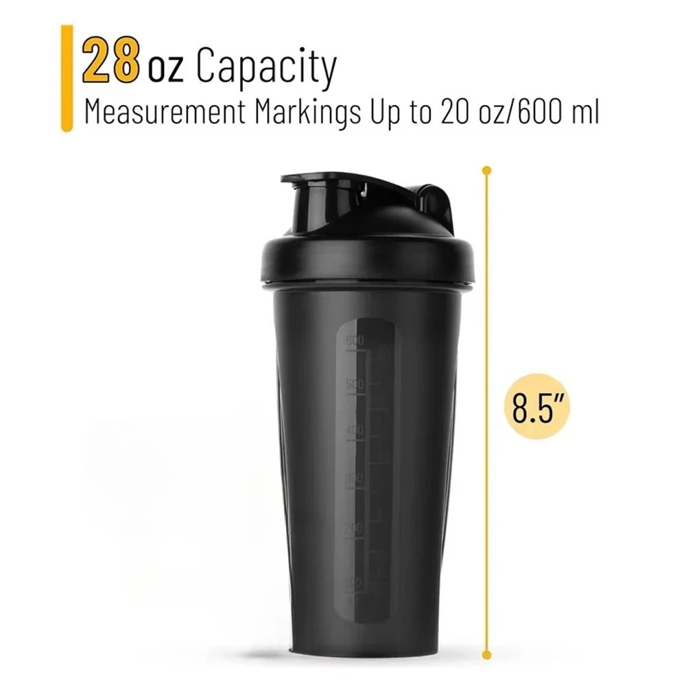 600ml Performance Shaker Bottle  LeakProof Protein Shaker Bottle For Gym Training  Daily Nutrition 1