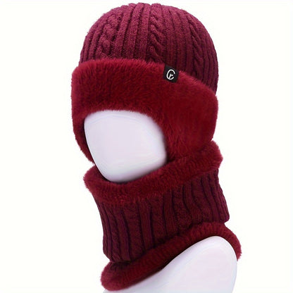 Winter Mom Warm Hat For Men Elderly Knitted Hat For Women Ear Protection Hat For Middle Aged And El 1