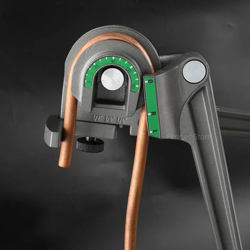 Lever Type Copper Tube Bender Manual Pliers, Ideal for Refrigeration Repair, Copper, Brass, Aluminum Pipes