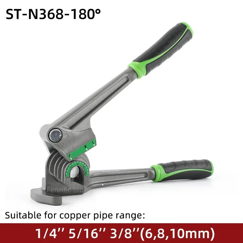 Lever Type Copper Tube Bender Manual Pliers, Ideal for Refrigeration Repair, Copper, Brass, Aluminum Pipes