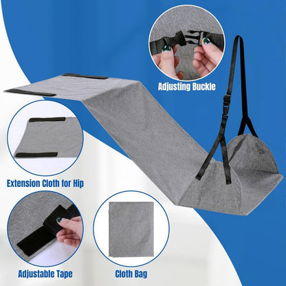Foot Hammock For Flight Plane Foot Hammock Travel Leg Rest 1