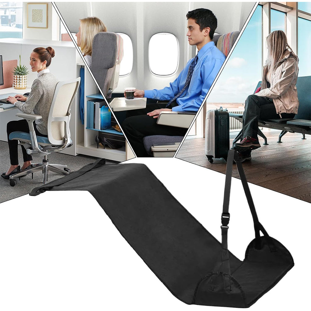 Foot Hammock For Flight Plane Foot Hammock Travel Leg Rest 3