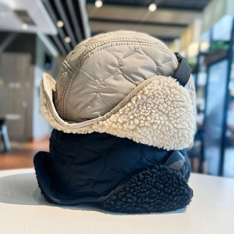 Aviator Trooper Ski Hat For Men Women Warm Waterproof Down Bomber Cap With Reversible Earflaps 2