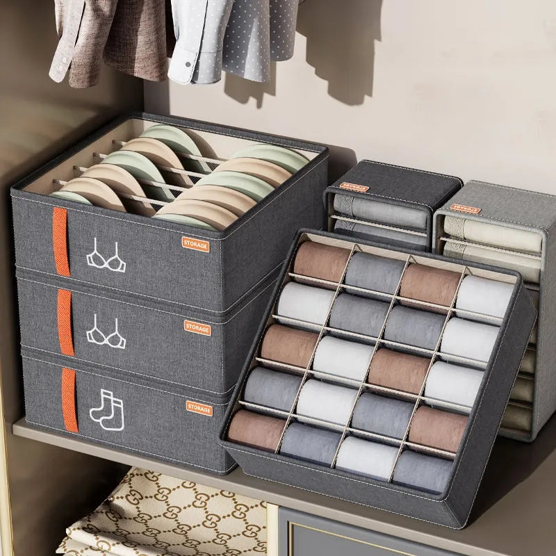 Cabinet Drawer Organizer For Clothes Socks Underwear And Bra Storage Wardrobe Organizer Box For Clo 1