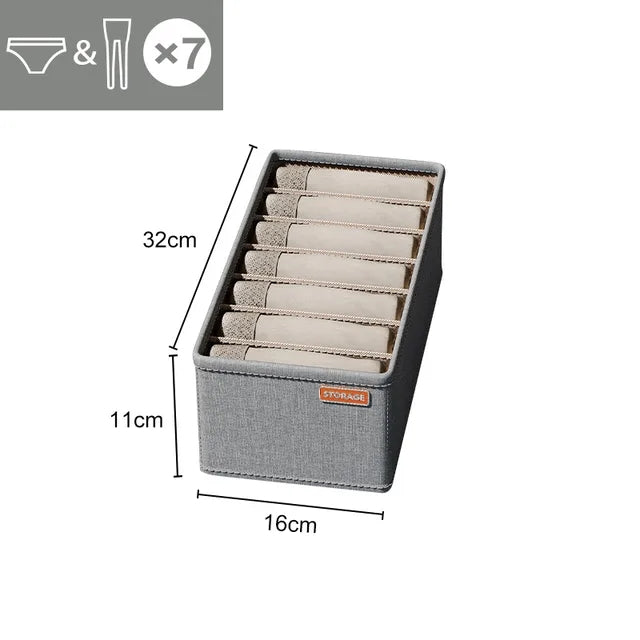 Cabinet Drawer Organizer For Clothes Socks Underwear And Bra Storage Wardrobe Organizer Box For Clo 9