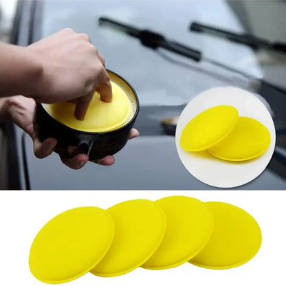 Detail Washing Pads Wax Soft Sponge Cleaning Car Waxing Foam Polish Applicator Dust Removal Tool 4