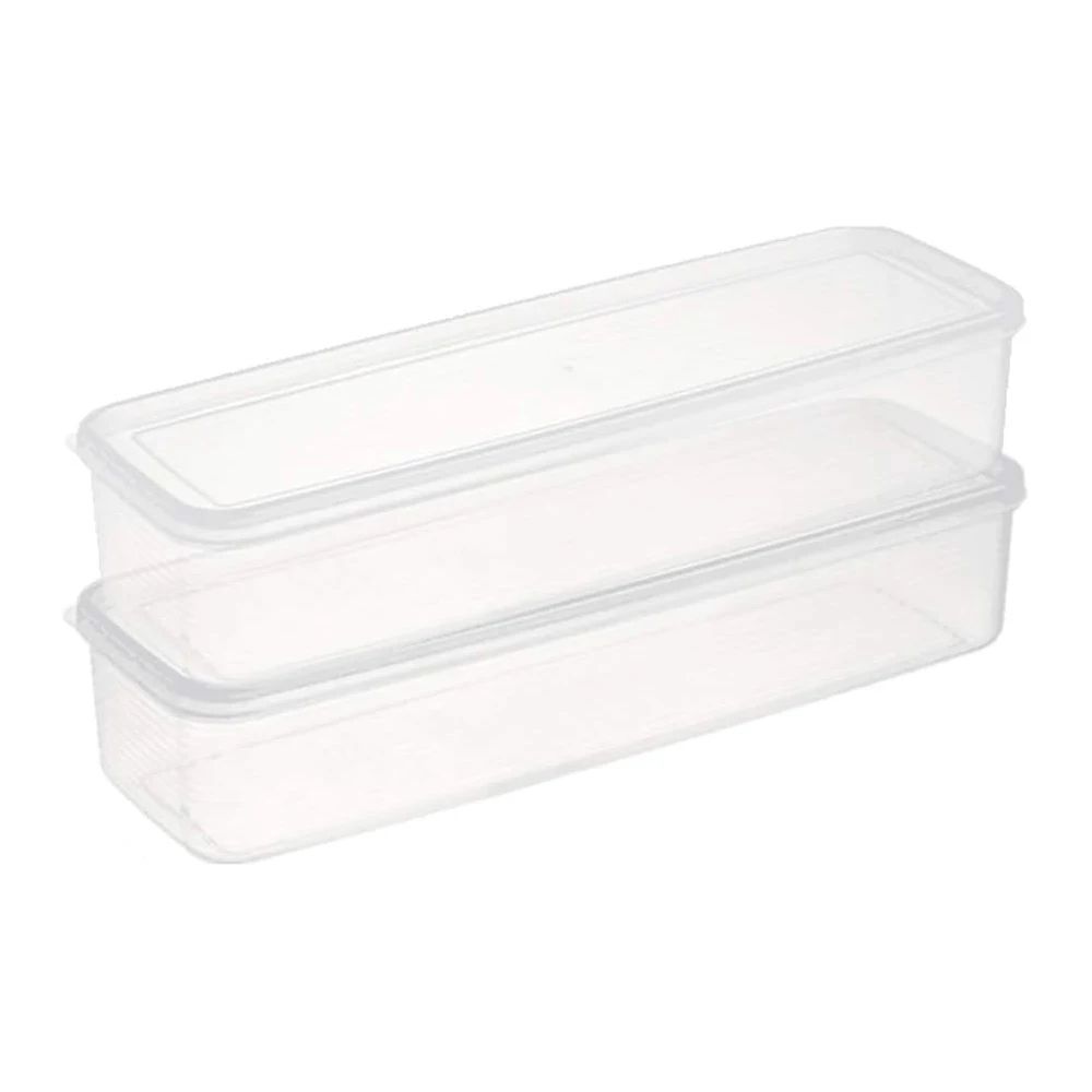 FreshKeeper Stackable Food Storage Containers With Removable Drain Trays 7