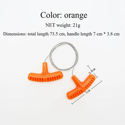 HighQuality Stainless Steel Mini Pocket Wire Saw  MultiPurpose Outdoor Camping  Emergency Survival  1