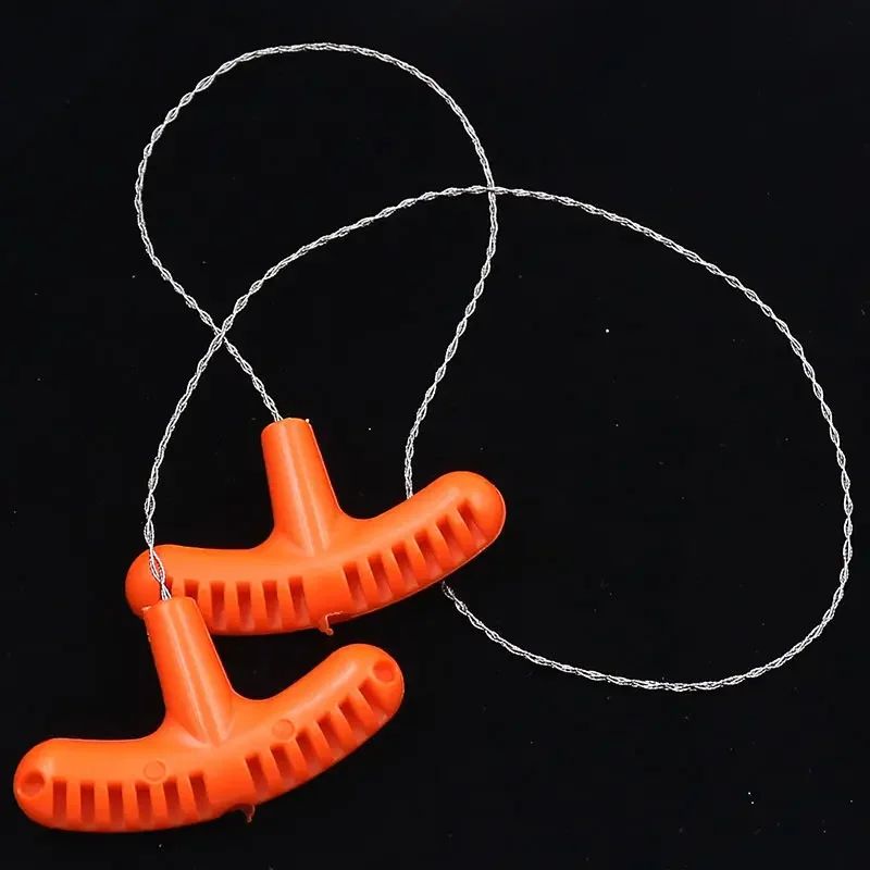 HighQuality Stainless Steel Mini Pocket Wire Saw  MultiPurpose Outdoor Camping  Emergency Survival  5