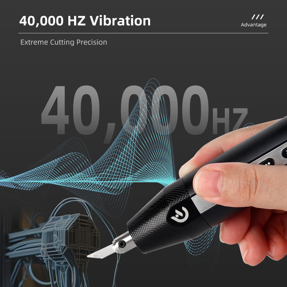 Precision Cordless Ultrasonic Cutter Craft Tool For Acrylic Leather And Model Making 1