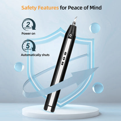 Precision Cordless Ultrasonic Cutter Craft Tool For Acrylic Leather And Model Making 3