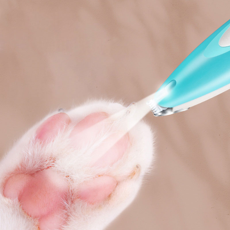 Dog Hair Trimmer Professional, LED Pet Foot Hair Trimmer Dog, Grooming Clippers for Dogs, Hair Cutting Electric Shaver
