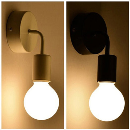 Industrial Decor Iron Black Nordic Modern Wall Lamp for Bedroom Bathroom
