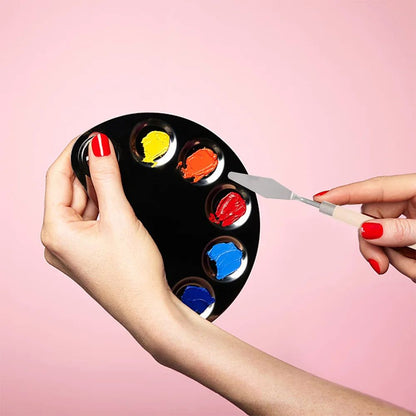 Premium 7Piece Cake  Art Palette Knife Set  Ideal For Baking Frosting Clay  DIY Decorating 5