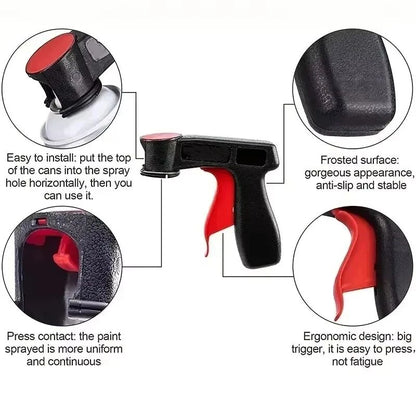 Universal Plastic Spray Paint Handle  Reusable Trigger Grip For Car Paint Film Pasting  DIY Sprayin 5