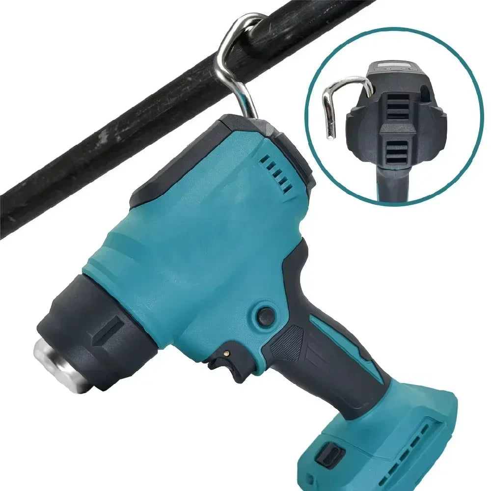 Air Dryer Thermal Blower for PVC Shrink Wrapping, Cordless Heat Gun with LED Display for Electronics Repair