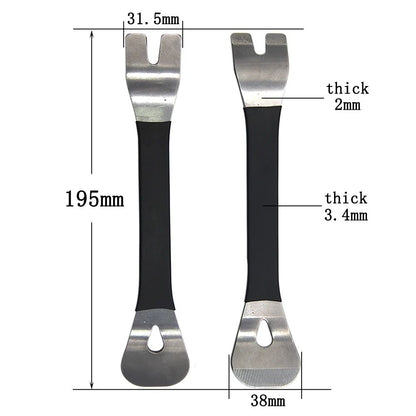 Stainless Steel Pry Plate Buckle Driver  Interior Panel  Audio Navigation Removal Tool For Car Modi 1
