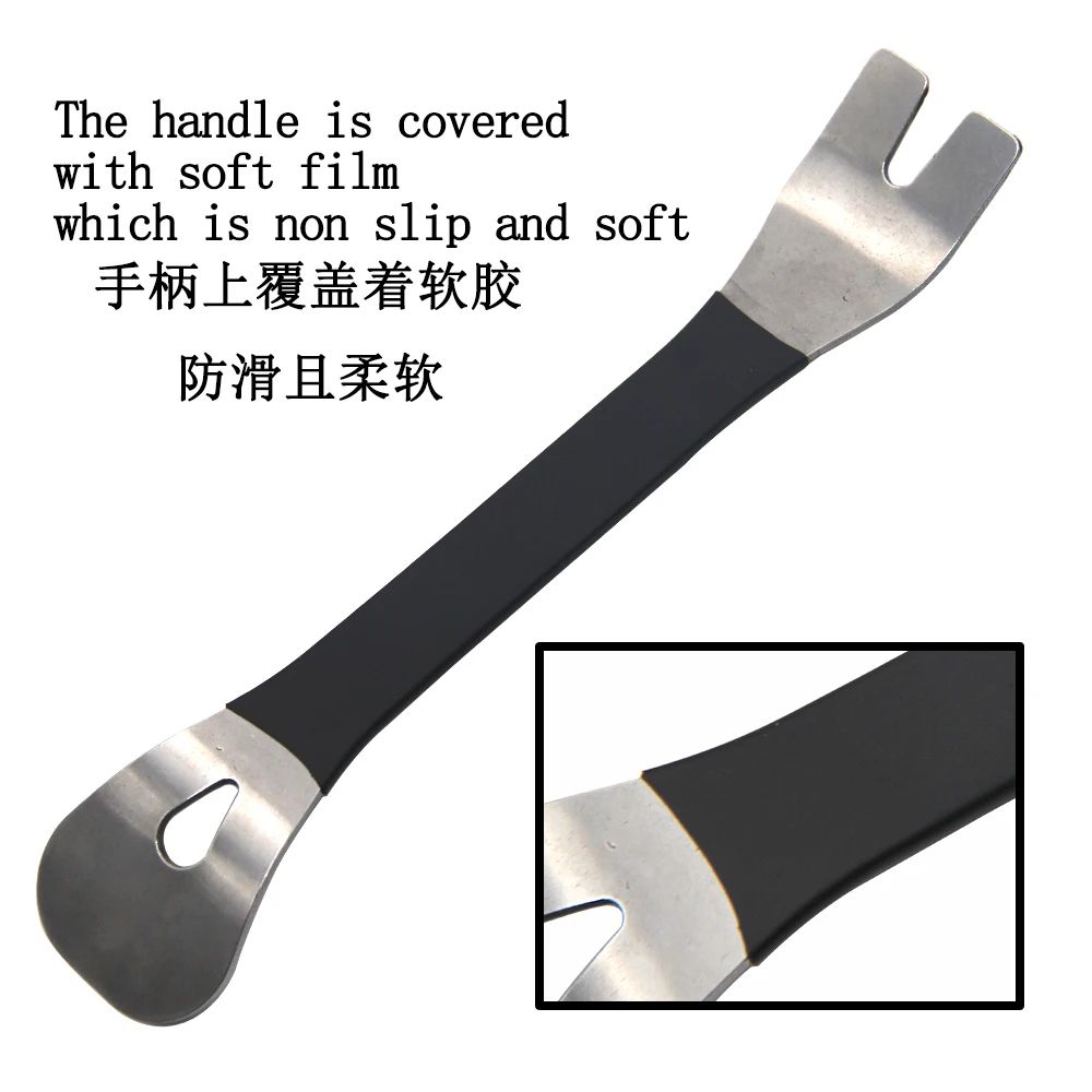 Stainless Steel Pry Plate Buckle Driver  Interior Panel  Audio Navigation Removal Tool For Car Modi 4