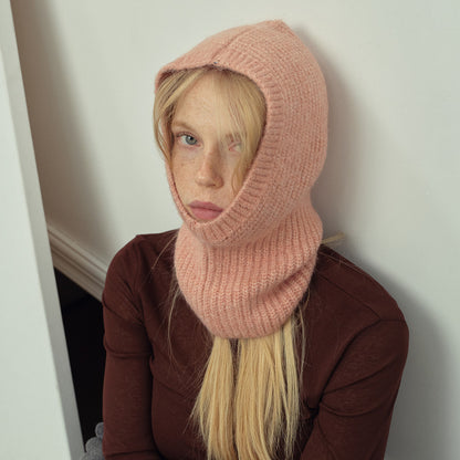 Womens Cashmere Balaclava Hats With Alpaca Wool Beanie For Winter And Autumn Wear 1