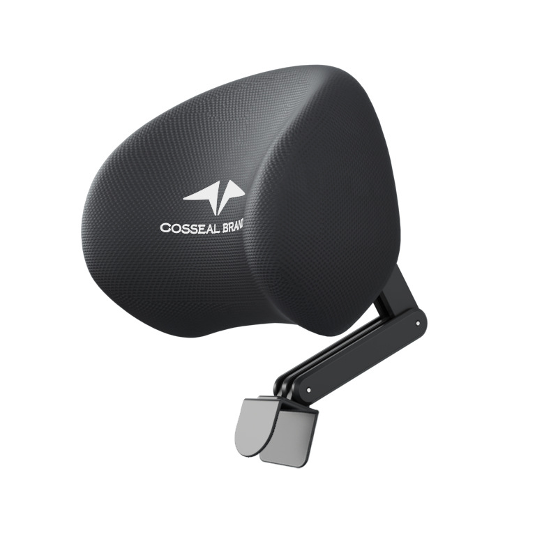 New Office Chair Adjustable Headrest, Ergonomically Designed Pillow, Waist Protection Cushion, Retractable Bracket