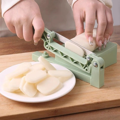 Stainless Steel Rice Cake Slicing Knife, Mini Tool for Cutting Rice Cakes Quickly, Home Dining Table Slicer