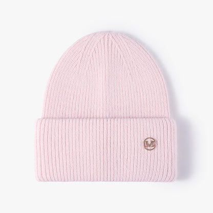 Soft Knit Beanie Warm Rabbit Fur Womens Winter Hats Slouchy Cap Solid Color Casual Outdoor Fashion  8