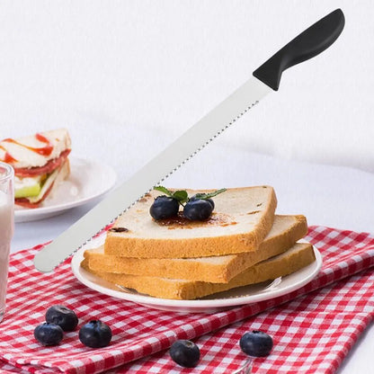 ProSlice 12 Serrated Bread  Cake Cutter Knife  Precision Stainless Steel Baguette Knife 3
