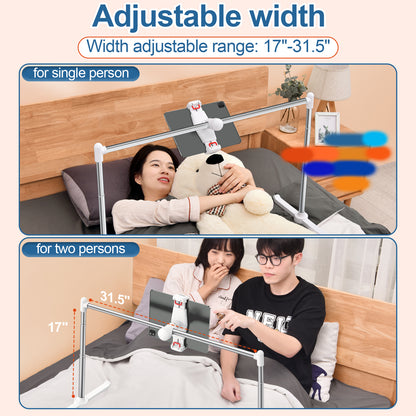 Bed Sofa Phone Holder Adjustable Tablet Pad Stand Fold Able Desktop Bracket Lazy Bracket Phone Clip 3