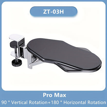 Computer Arm Support Bracket For Office Desk With Wrist Rotation 9