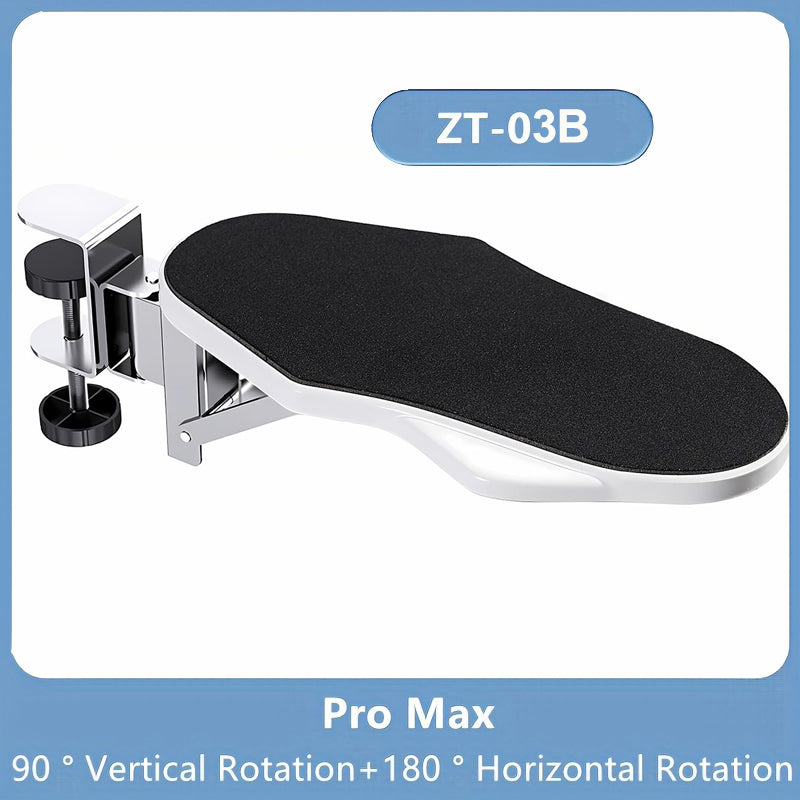 Computer Arm Support Bracket For Office Desk With Wrist Rotation 10