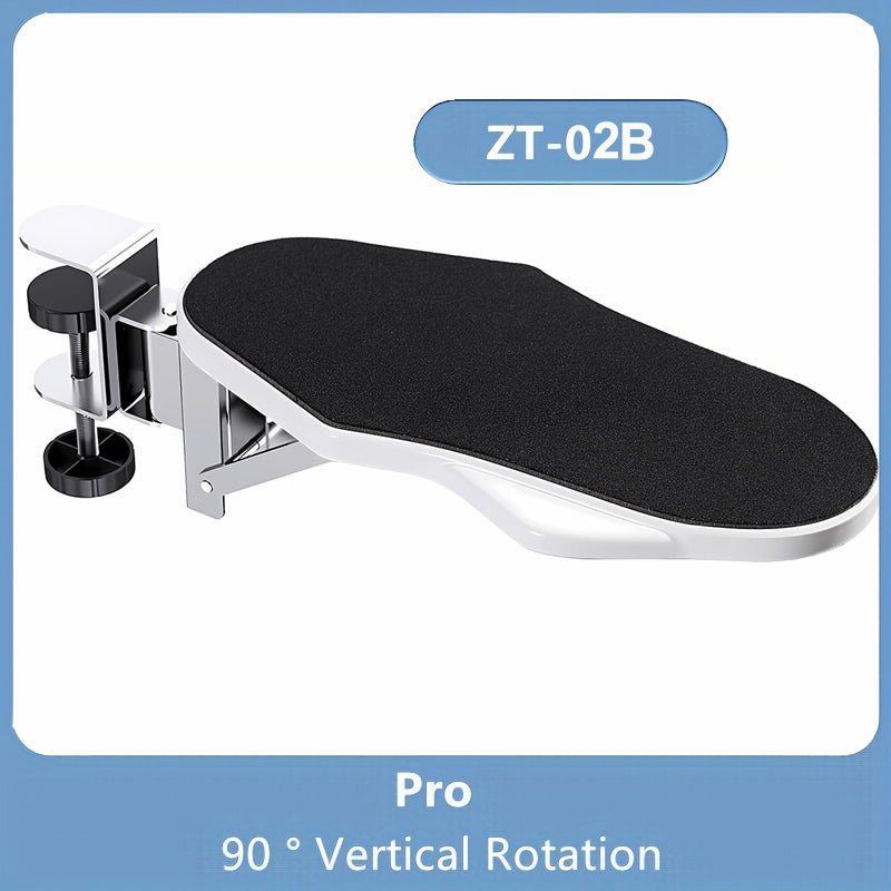 Computer Arm Support Bracket For Office Desk With Wrist Rotation 8