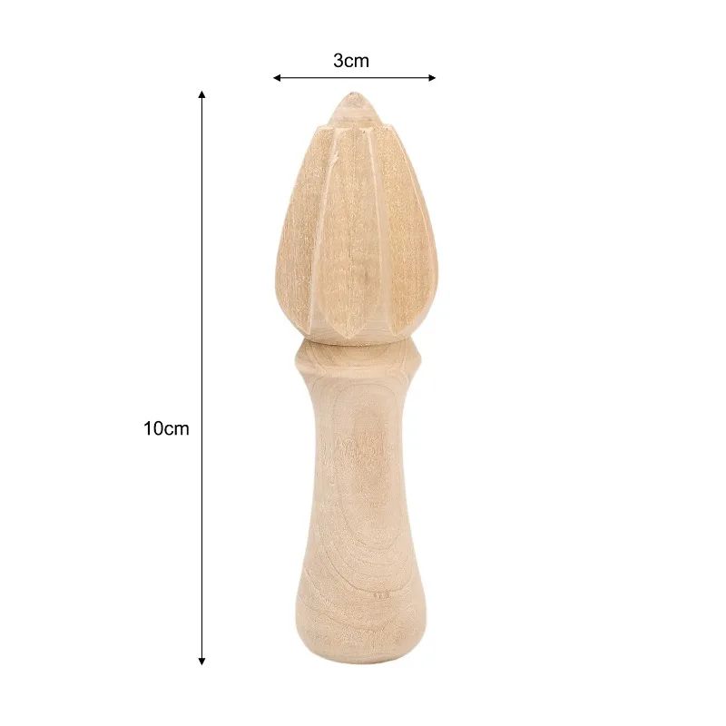 Wooden Citrus Reamer  Manual Lemon  Orange Hand Juicer Portable Mini Fruit Squeezer Kitchen Gadget 5
