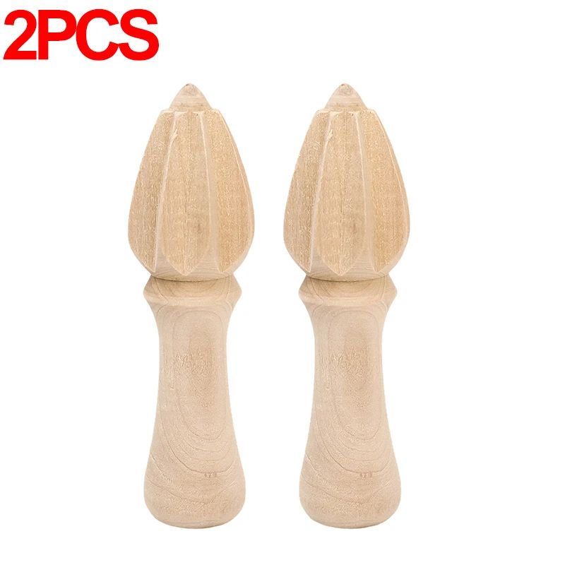Wooden Citrus Reamer  Manual Lemon  Orange Hand Juicer Portable Mini Fruit Squeezer Kitchen Gadget 9