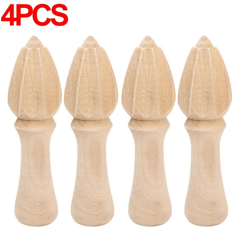 Wooden Citrus Reamer  Manual Lemon  Orange Hand Juicer Portable Mini Fruit Squeezer Kitchen Gadget 10